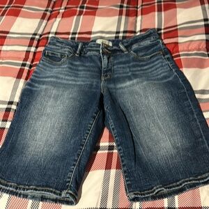 BKE stretch denim Bermuda shorts size 29